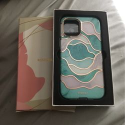 ROSEONLY Case for iPhone 12 Pro Max Women Slim Marble Lilac 