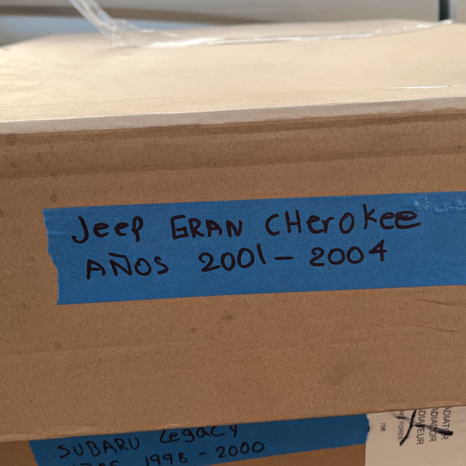 Radiador Para Jeep Gran Cherokee Años 2001 A 2004 