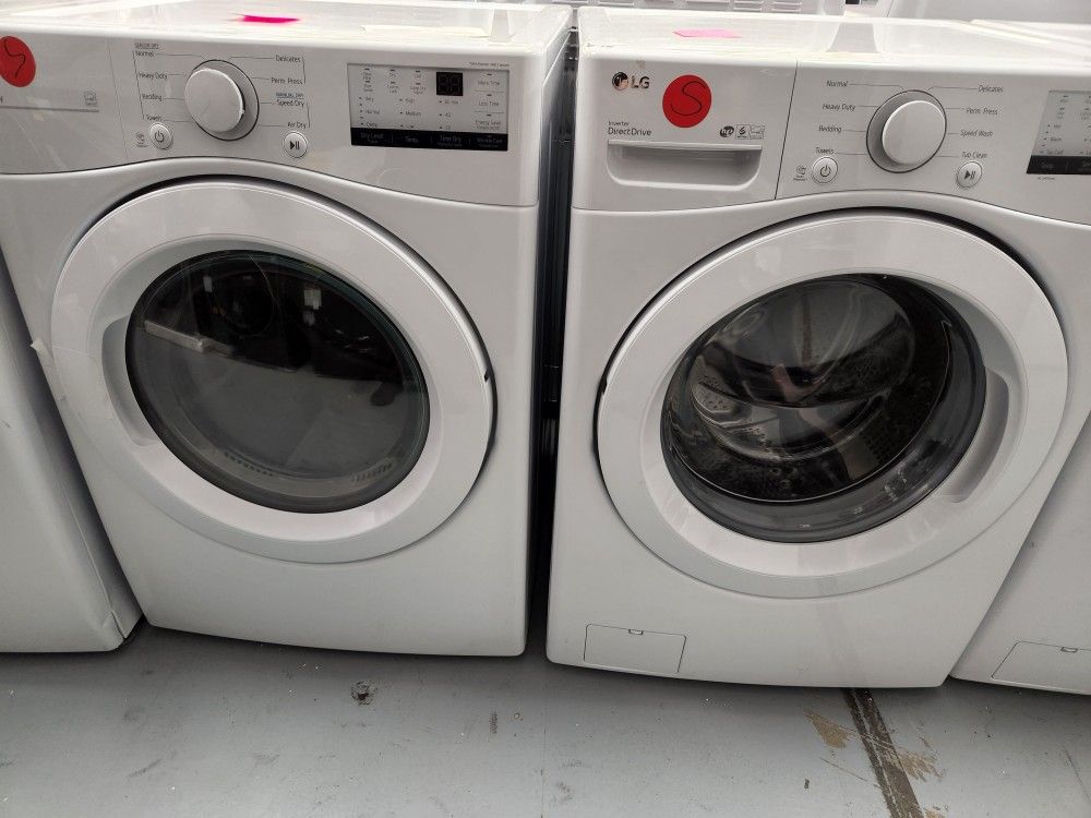 Lg Washer And Dryer(gas) Only $1100 Open Box