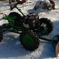 Mayrath Antique Tractor 8hp Plow