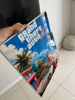 High gloss epoxy resin art work (ready to hang)