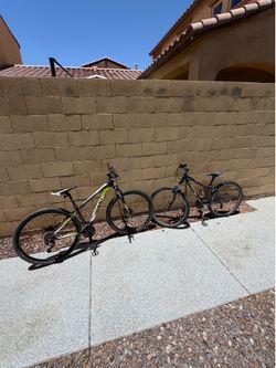 Mountain bikes