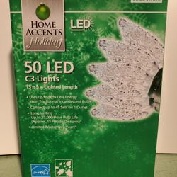 50 LED Cool White C3 Lights