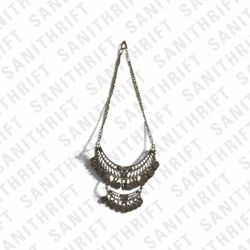 Vintage Boho Coin Statement Necklace