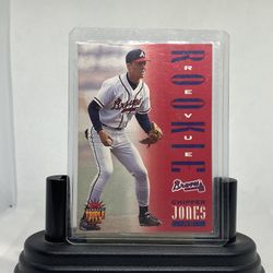 Chipper Jones 1994 Donruss “Revue Rookie” Rookie Card#281