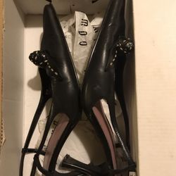 IMPO WOMEN SHOES VIOLETTE STYLE BLACK LEATHER SIZE 8.5