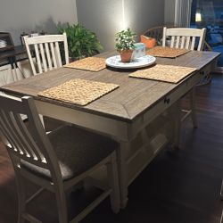 Comedor 4 Silla Altas Tipo Barra  (High chair