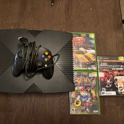 Original Xbox W/ 3 Games