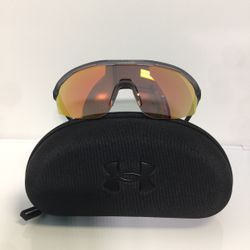 New Under Armor UA0003GS KB7 Matte Transparent Gray Mirror Sunglasses