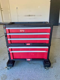 Keter 5-drawer rolling tool chest