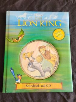 Disney's The Lion King Storybook and CD Brand New