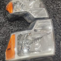 09-14 Ford F150 Headlights Oem 