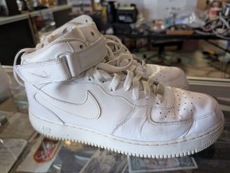 Nike Air Force 1 Mid White 315123 111 Mens Size 10.5 Sneakers