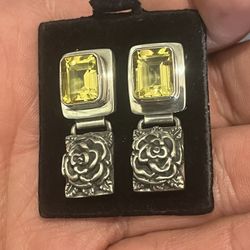 Sterling Silver 925 Earrings 