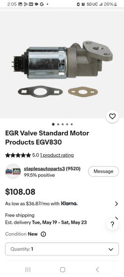 EGR Valve, Dodge,Chrysler,Plymouth, EAGLE,Mitsubishi 