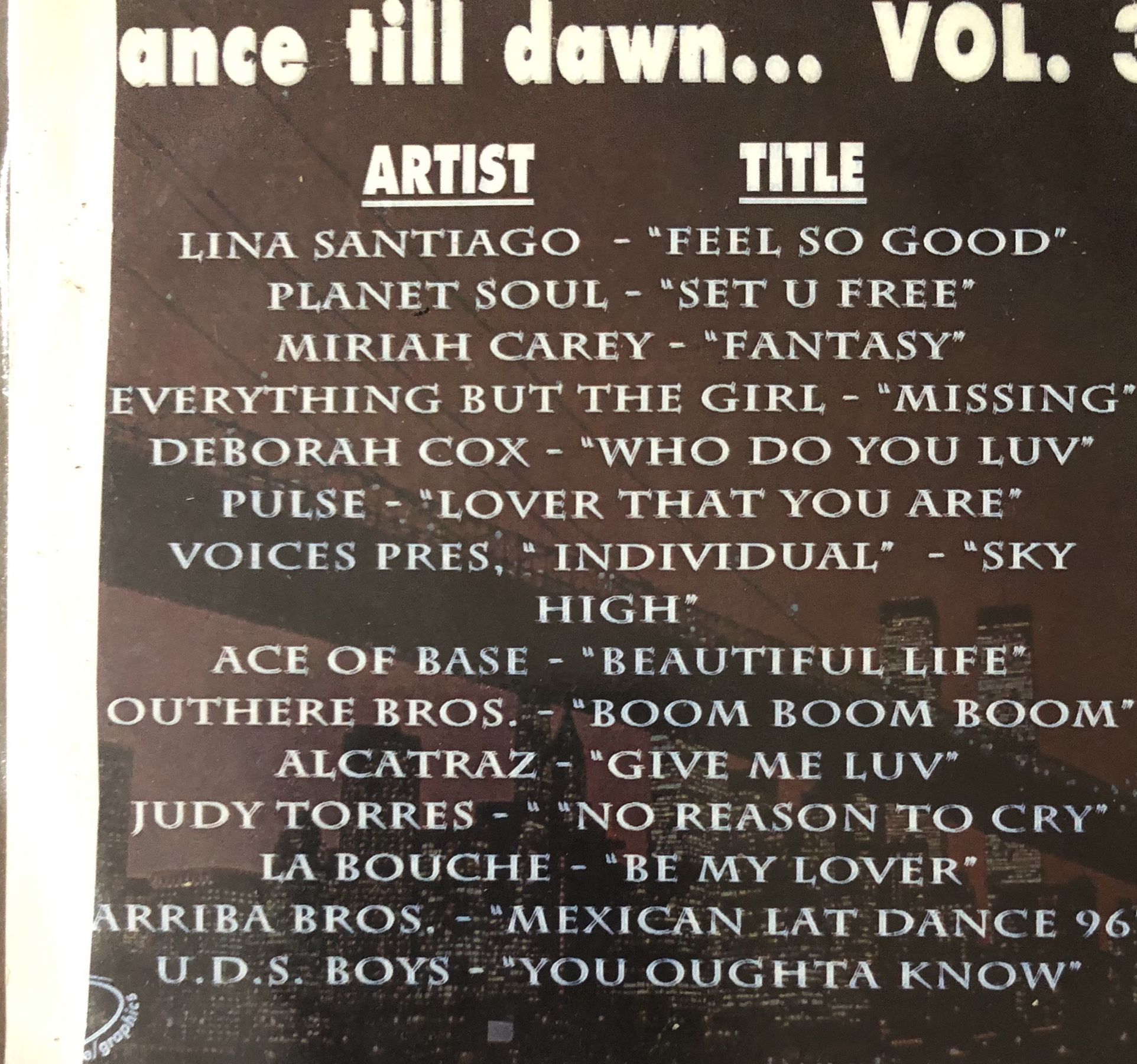 1990’s & 2000 DJ Mixed Dance Classics