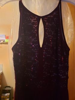 David's bridal bridesmaid dress.