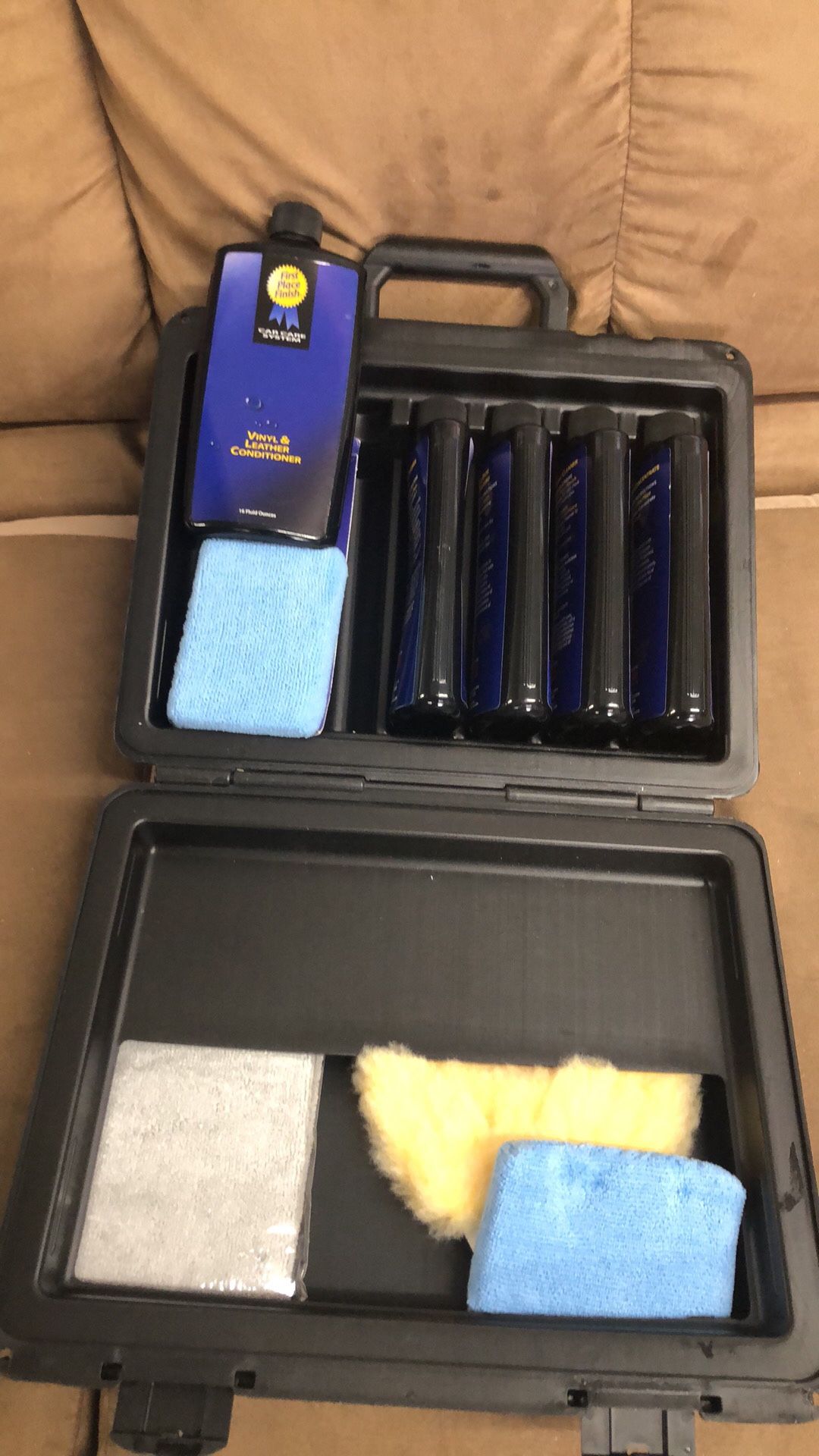 Car care kit nothing open