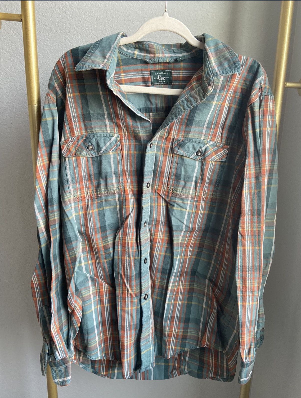 Men’s Bass Flannel Large