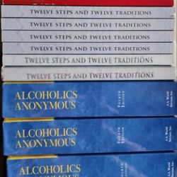 Alcoholics Anonymous Books,  $10 - $15 Each, See 2nd Pic