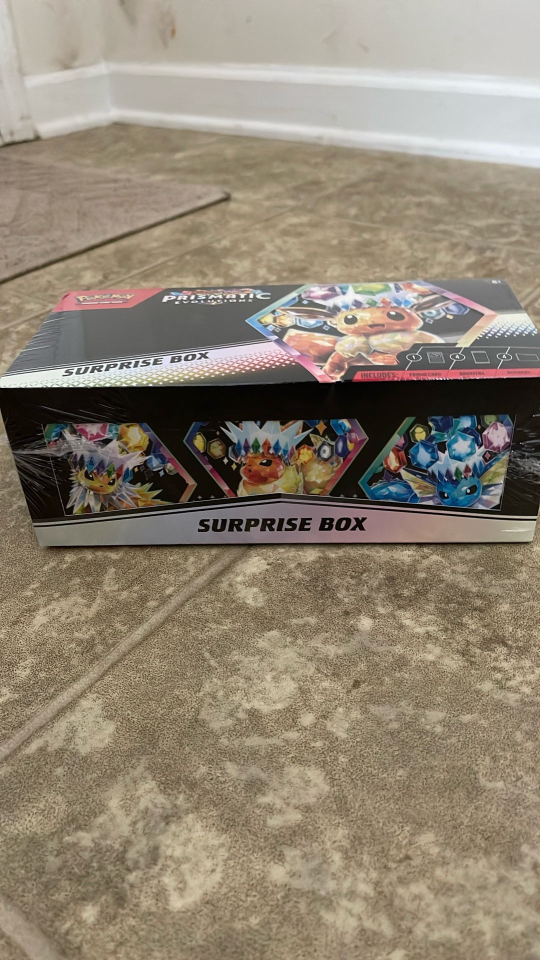 Prismatic Evolution Surprise Box Sealed