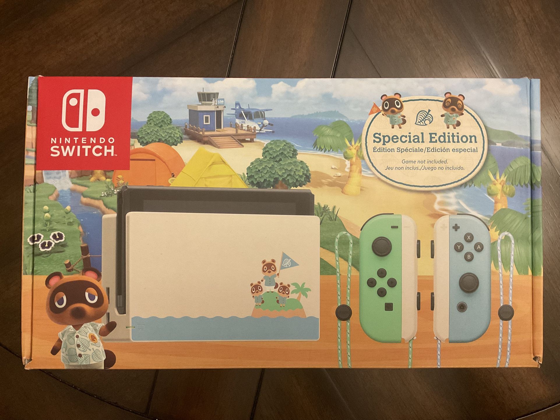 Nintendo Switch Animal Crossing Edition With Game