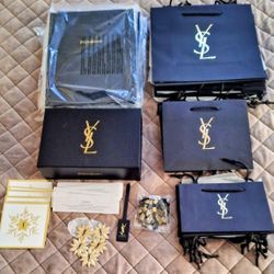 Ysl Gift Box And Bag Bundle