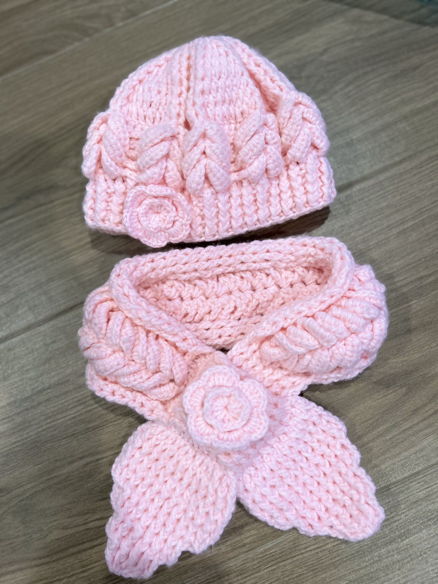 Winter Hat and Scarf Set