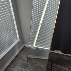 5ft Gold Body Mirror 