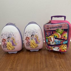 3 Suitcases For Kids 