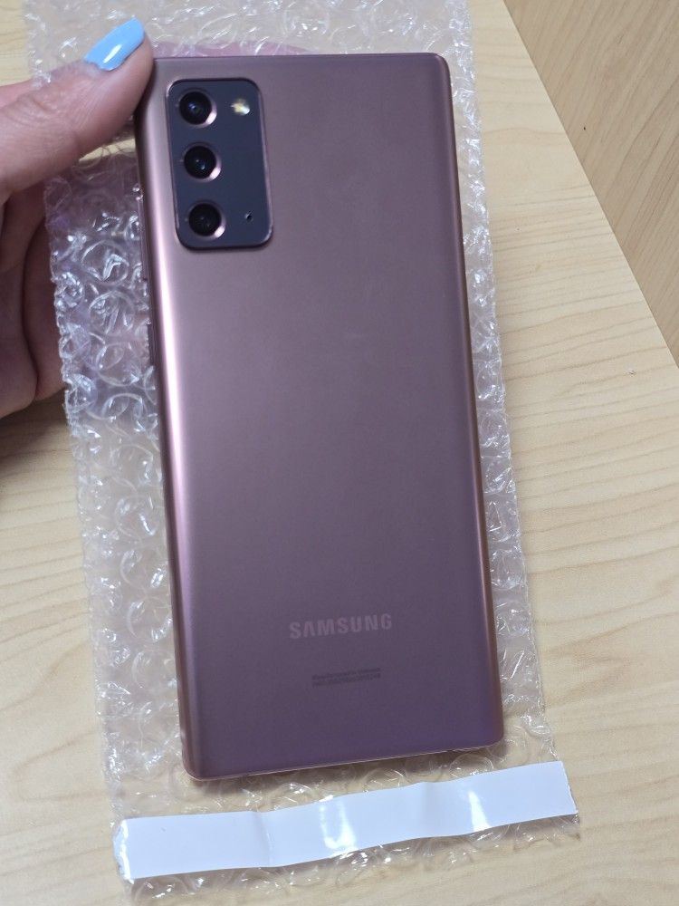 Samsung Galaxy Note 20 Unlocked 128GB Att, Tmobile, Metro, Cricket, Simple, Verizonn,boost Etc. EXELLENT Condition. PRICE IS Firm. Desbloqueado.
