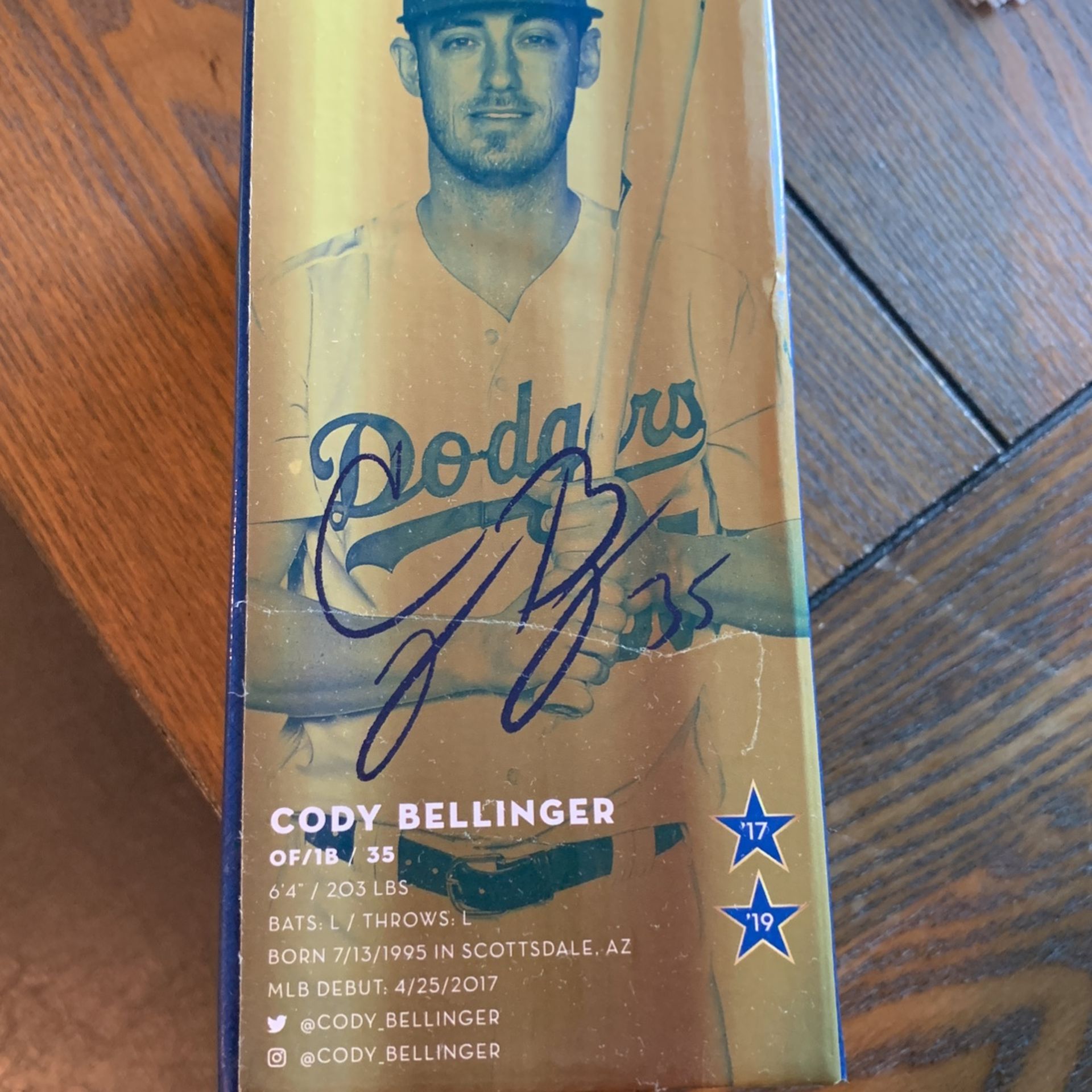 Bellinger Bobblehead 2020 main image 1