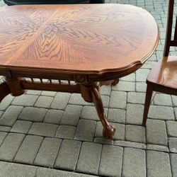 Wooden table 