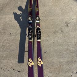 ROSSIGNOL DV8L KEVLAR R9100 ALL MOUNTAIN SKIS