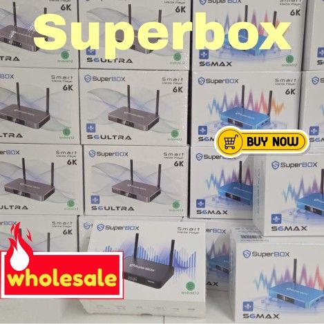 Superbox S6 Pro S6 Smart TV Box Android 12 wholesale reseller Super box