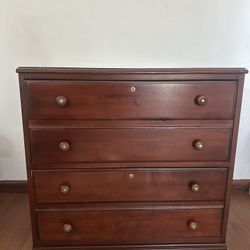 Ethan Allen Dresser with Lock British collection
