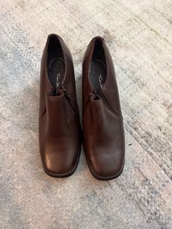 Taryn Rose Brown Leather Shoes