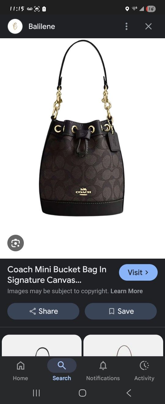 Coach Mini Bag