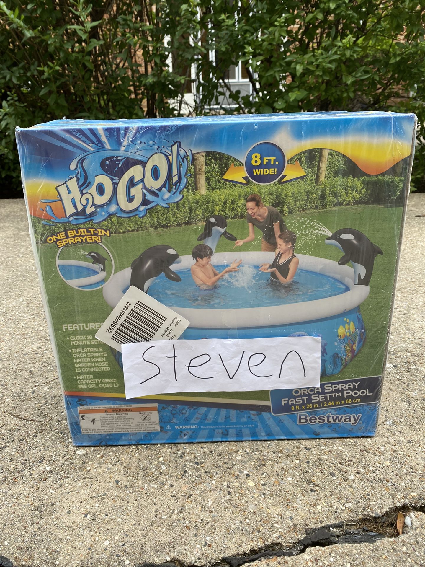 H2OGO! Orca Spray ft x 26 in