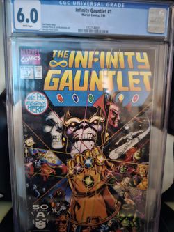The Infinity Gauntlet Comic Collectible