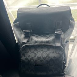 Coach League Flap Backpack