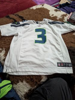 Seahawks jersey size large youth