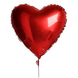Valentine's Day Heart Shaped Balloons 