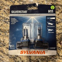 Brand new headlight bulbs  Silverstar H11