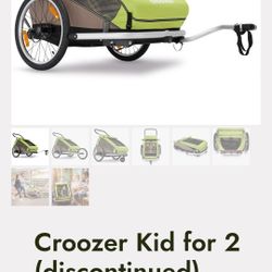 Croozer Kid for 2 Bike trailer