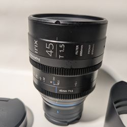 IRIX CINEMA LENS 45MM T1.5 L-MOUNT for Panasonic Leica Blackmagic full frame