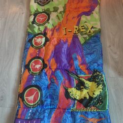 Vintage 1994 Jurassic Park Lost  World  Sleeping Bag