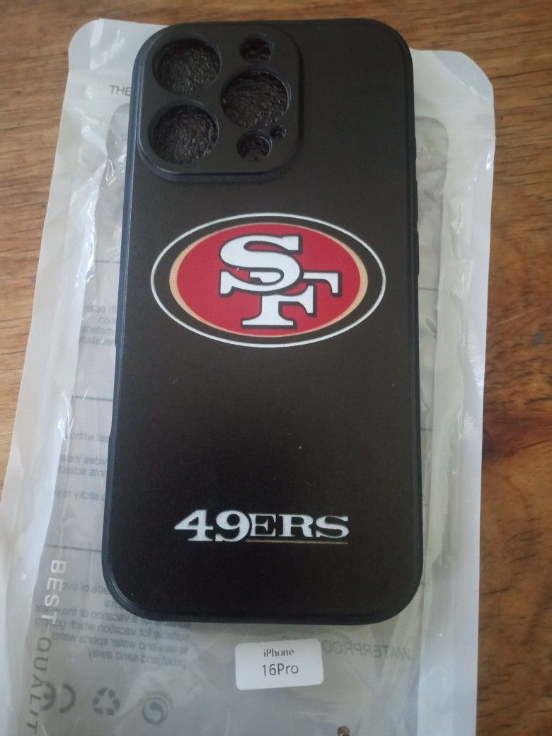 SF 49ERS CASE FOR IPHONE 16 PRO 
