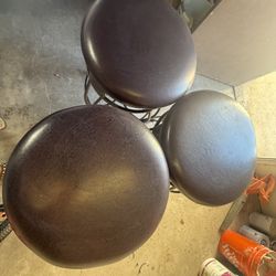Set Of 3 Bar Stools