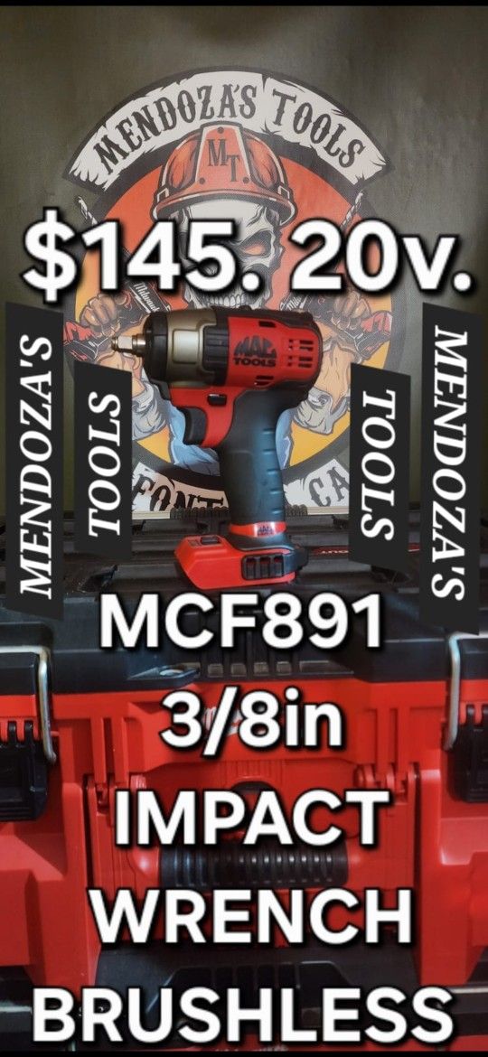 Mac Tools Impact Wrench 3/8in 20v MAX